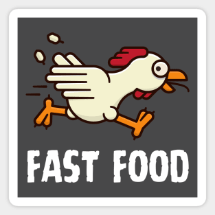 Fast Food Chicken Magnet